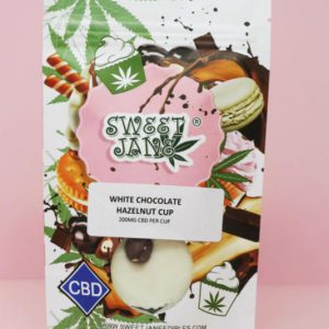 CBD White Chocolate Hazelnut Cup – Sweet Jane