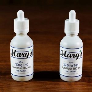 THC High and Low Dose TINCTURES – Mary’s