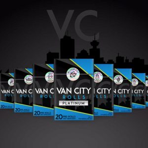 Van City Pre Rolls – Platinum Rolls  – THC
