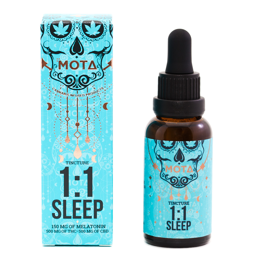 THC/CBD 1:1 SLEEP TINCTURE – MOTA