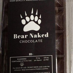 Bear Naked – Chocolate Bar – 1000mg – (Fair Trade Organic)