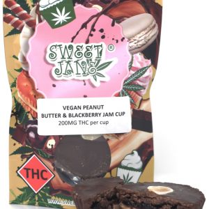 Vegan Peanut Butter and Blackberry Jam Cup – Sweet Jane
