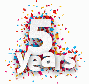 Read more about the article HERE’S TO ✋ YEARS! 🎊🎊