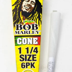 Bob Marley 1 1/4 Pure Hemp – Pre-rolled Cone