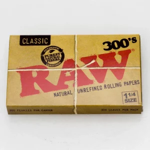 RAW 300s – Natural Unrefined – 1 1/4