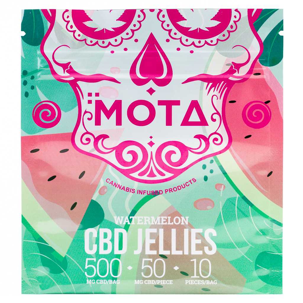 CBD Watermelon Jellies – 500mg CBD – Mota