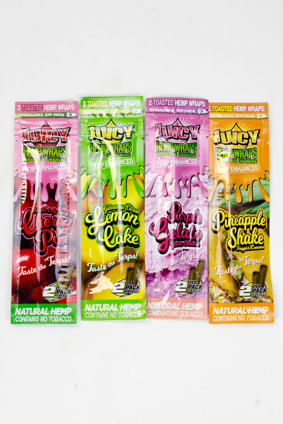 Juicy Jay’s Hemp Wraps – 4 Flavours