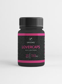 Loverscaps – MICROCAPS – 20x150mg – 3g – Shroomies