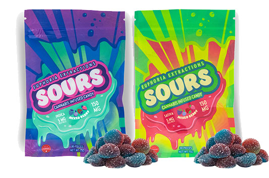 Sours – Mixed Berry – 3000mg THC