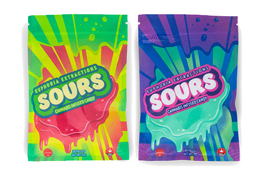 Sours – 3000mg THC – Various Flavours