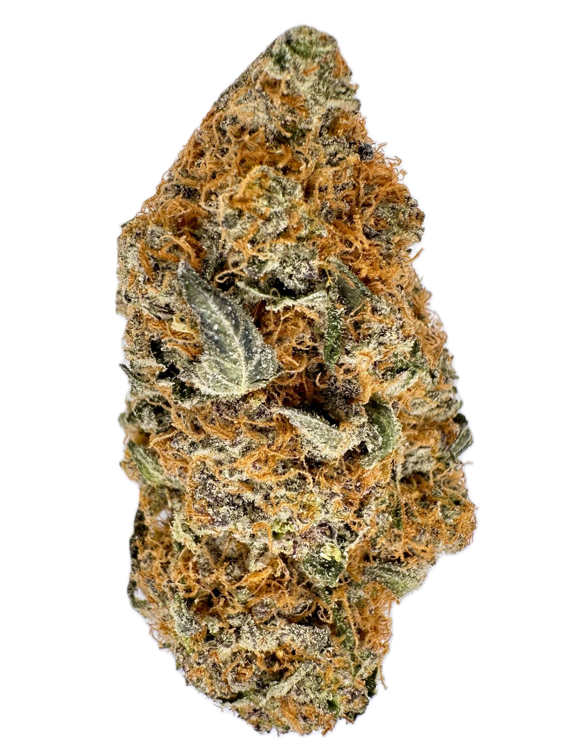 Brain Damage – THC: 26% –  Indica Dominant Hybrid – 80% Indica / 20% Sativa