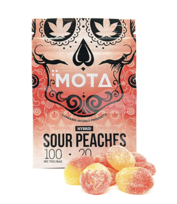 Mota Hybrid  Sour Peaches - 300MG