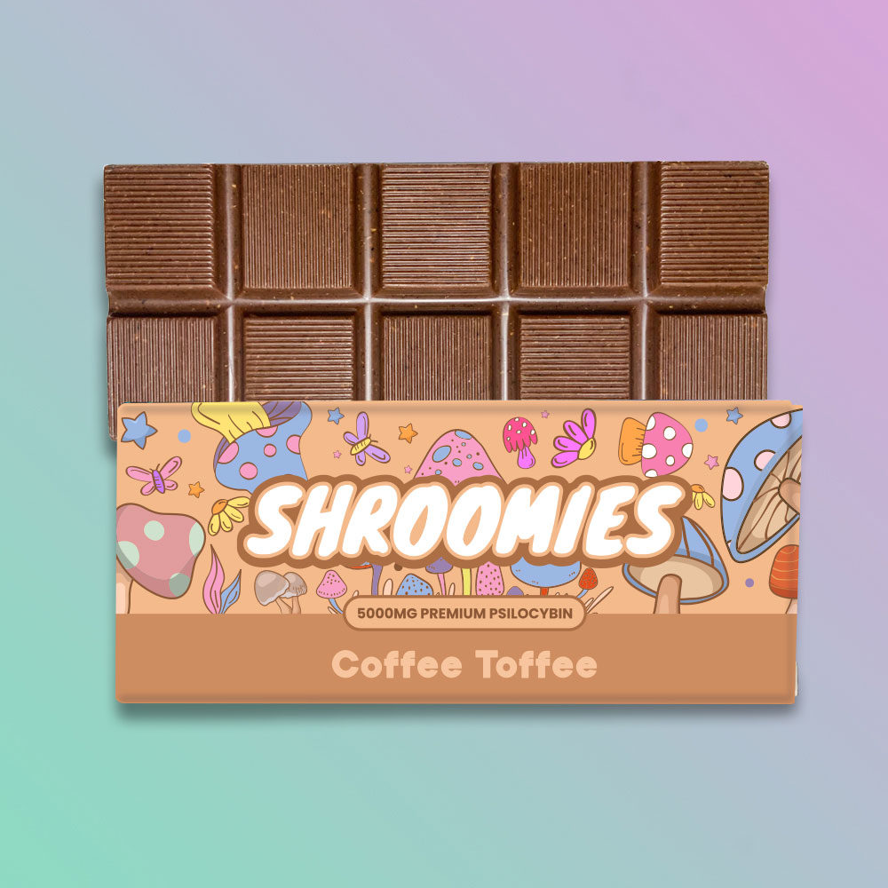 Coffee Toffee Chocolate Bar – 5000mg