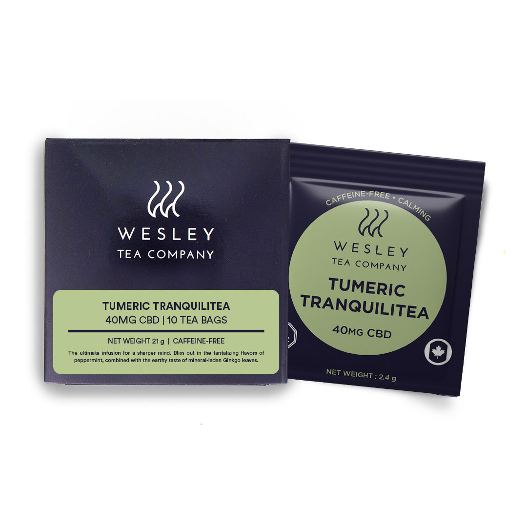 CBD Turmeric Tranquilitea – 40mg