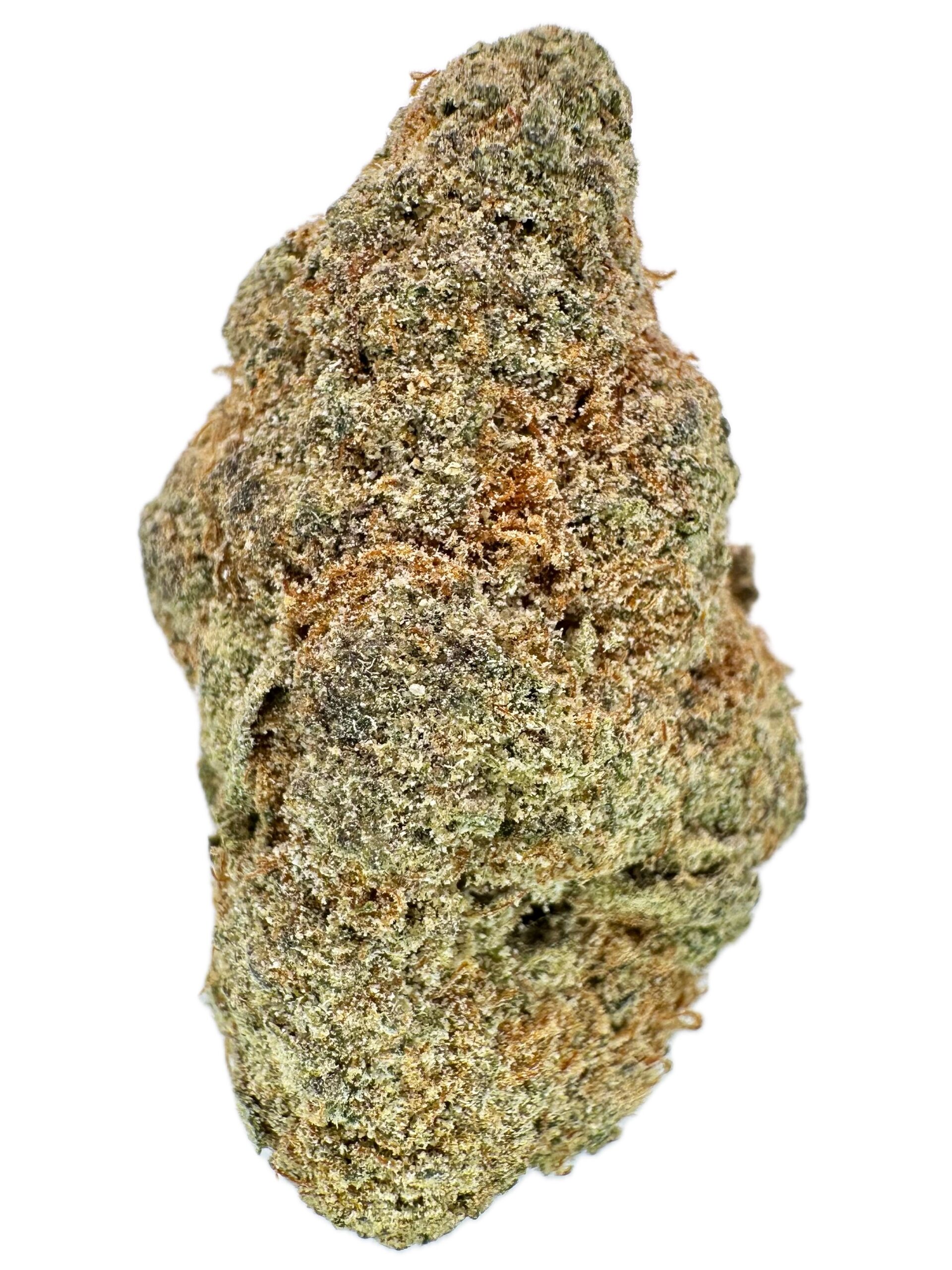 Brain Damage x Trainwreck x Death Bubba – THC: 30% – Indica Dominant Hybrid – 80% Indica / 20% Sativa