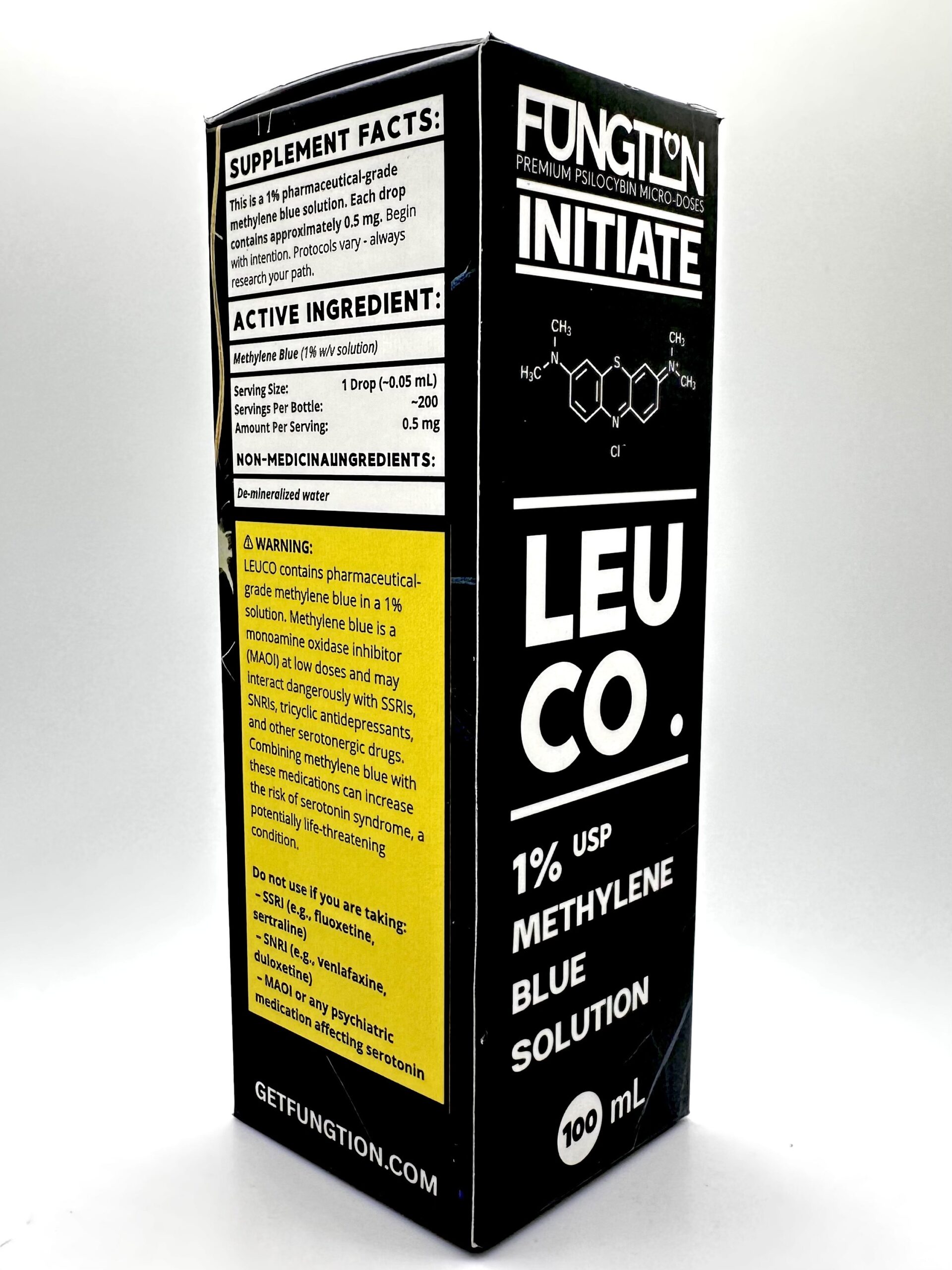 LEUCO – 1% USP – Grade Methylene Blue