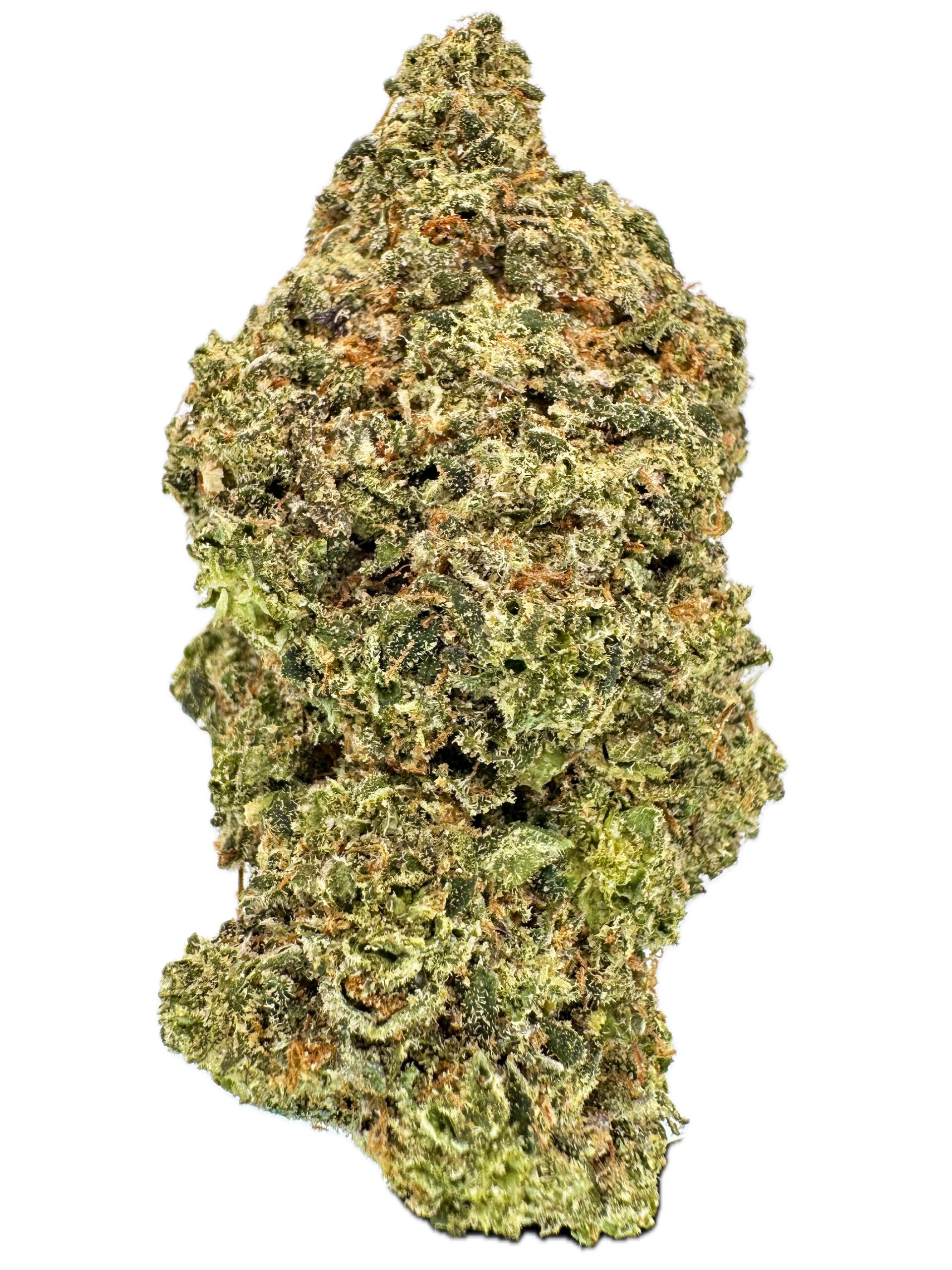 Triangle Kush x Gelato 41 – THC: 30% – Indica Dominant Hybrid – 85% Indica / 15% Sativa